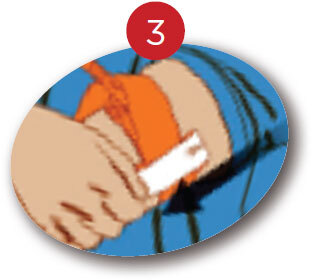 Stop the bleed compress 3